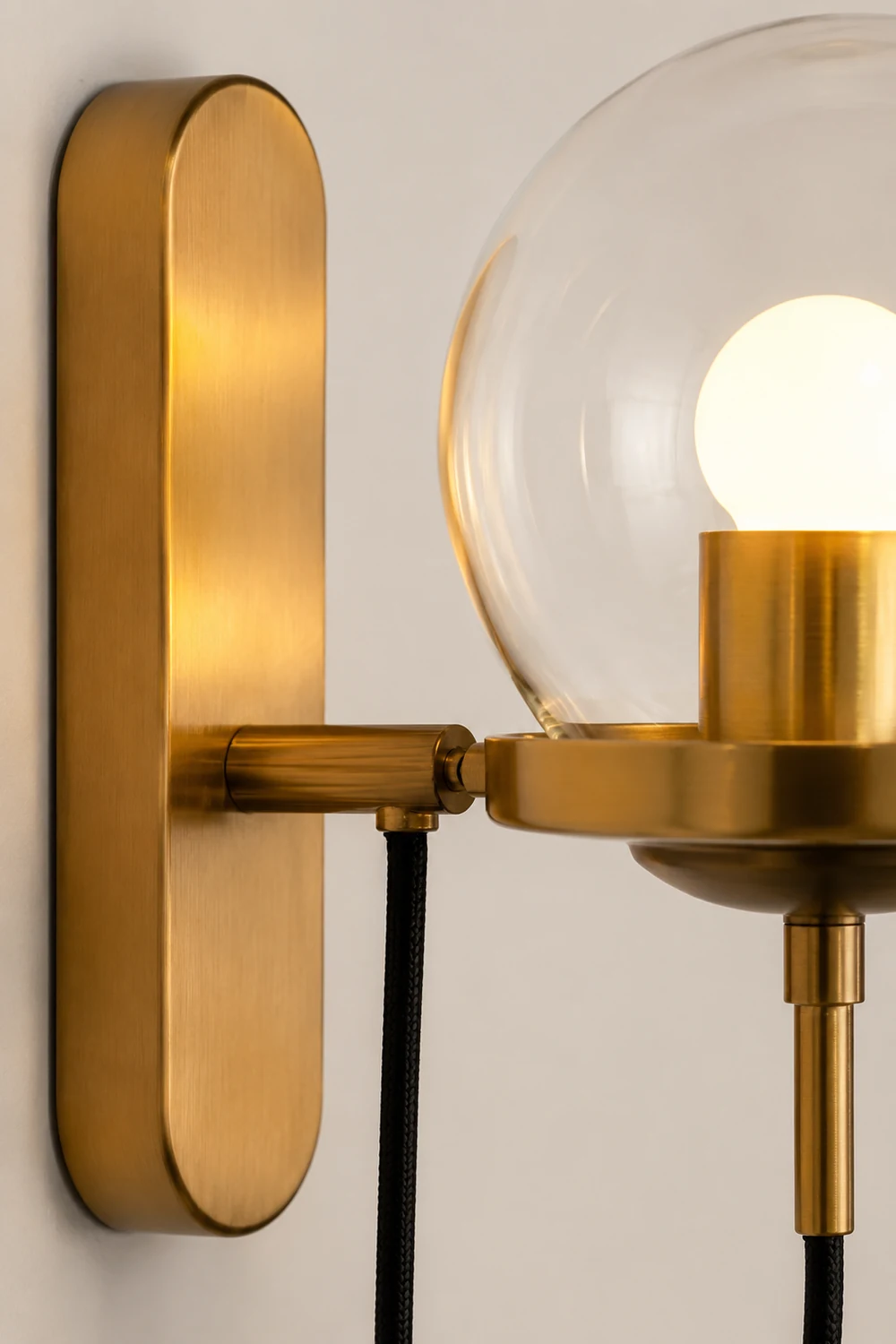 Retro-Metall-LED-Birnen-Wandleuchte - Lumpaz