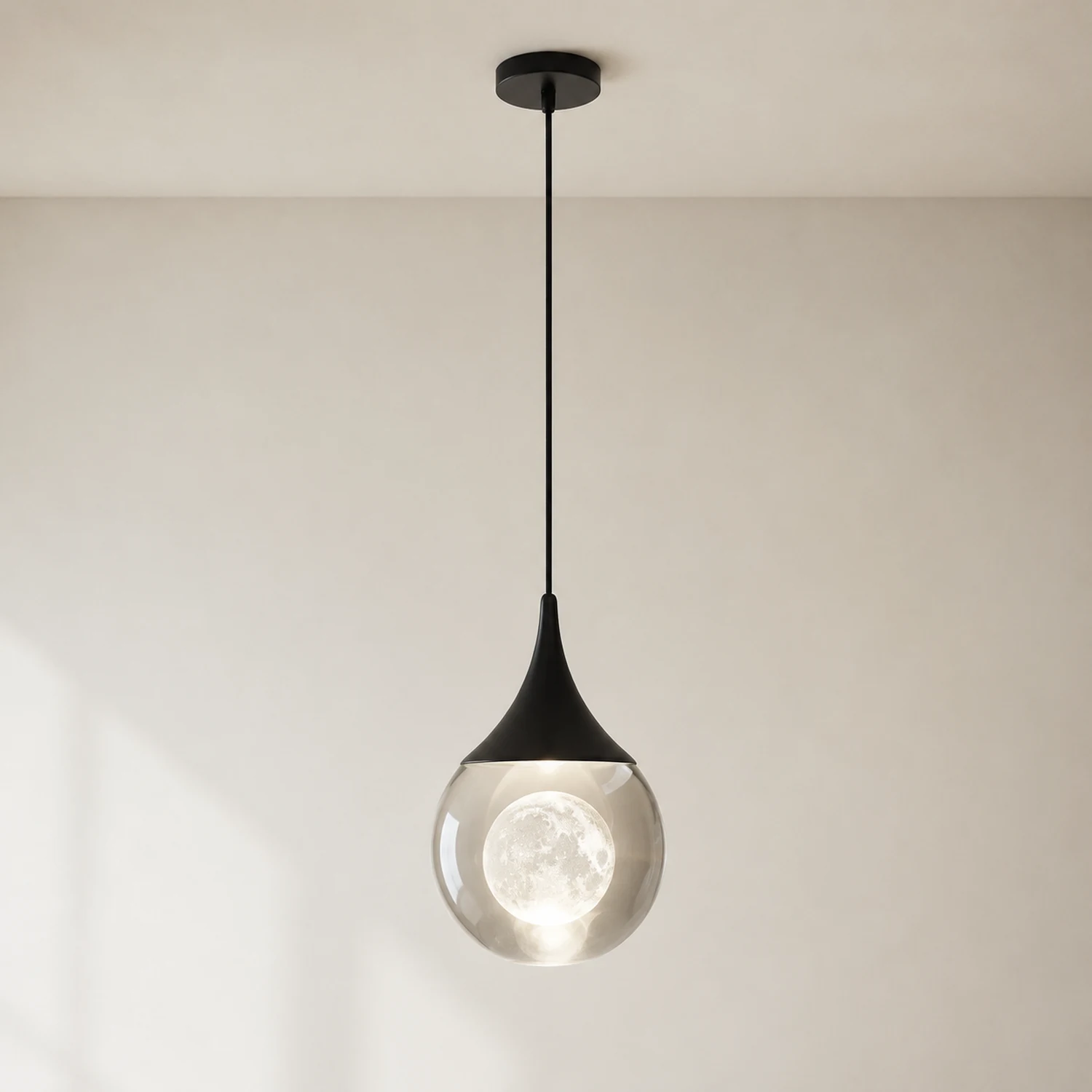 Elif Mond Pendelleuchte - Lumpaz