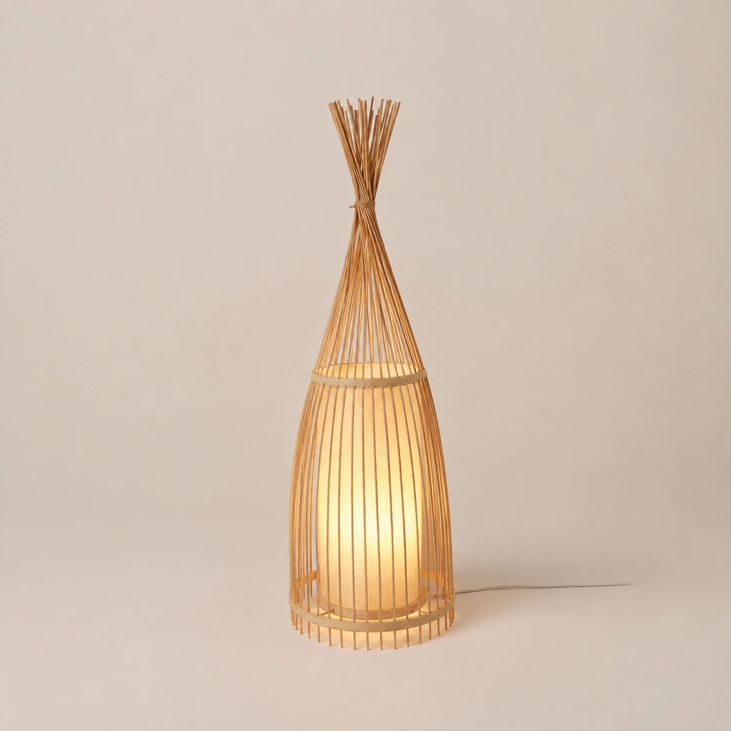 Ozawa Holz Stehleuchte, Höhe 90/120cm - Lumpaz