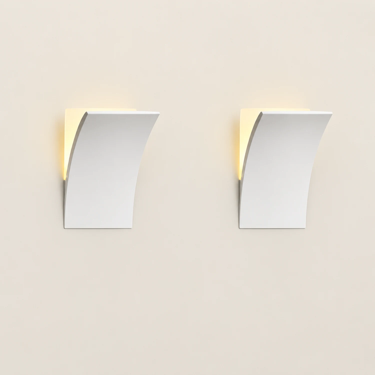 Elif Recessed Wandlampe, 4 Stile - Lumpaz