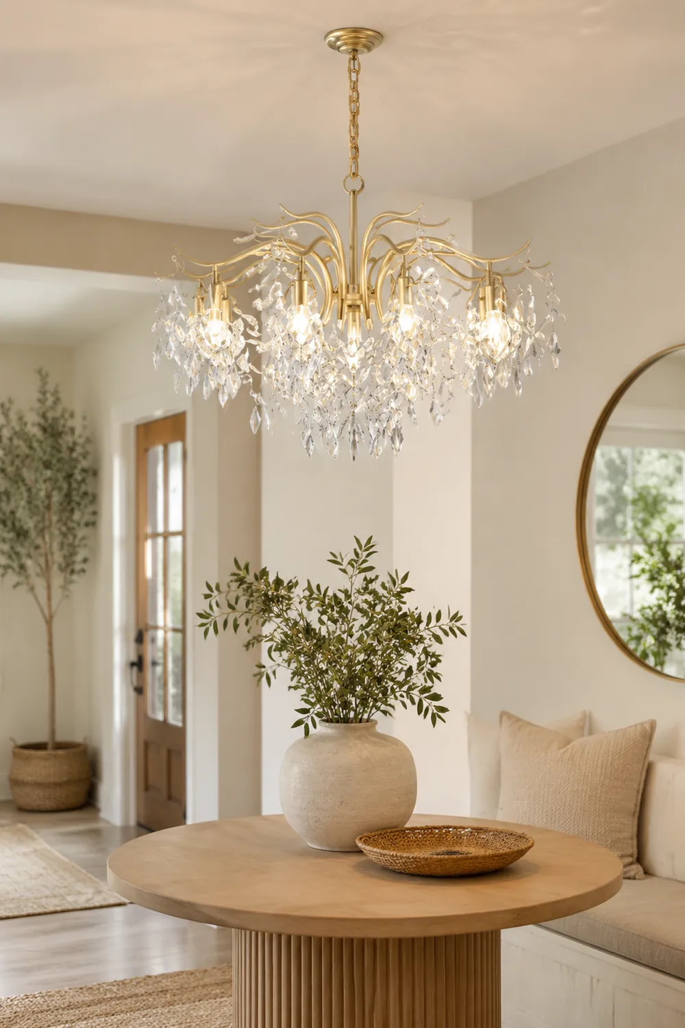 Marilyn Kronleuchter Landhausstil, Kristall, 7/9 Kopf - Lumpaz