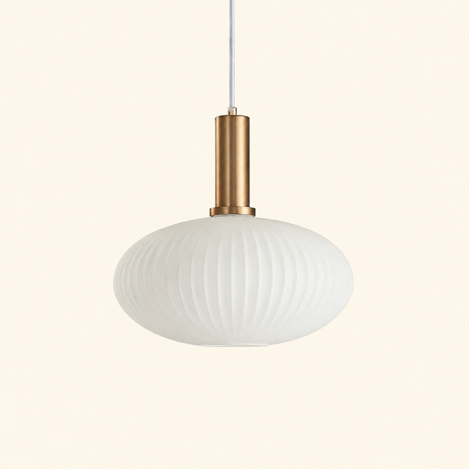 Hailie Glas-Pendelleuchte, 3 Stile, ∅30/20/13CM - Lumpaz
