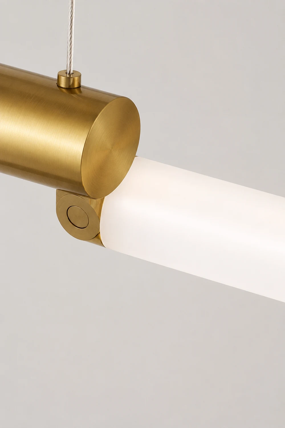 Edge Pendelleuchte, Aluminium & PVC, L 120CM - Lumpaz