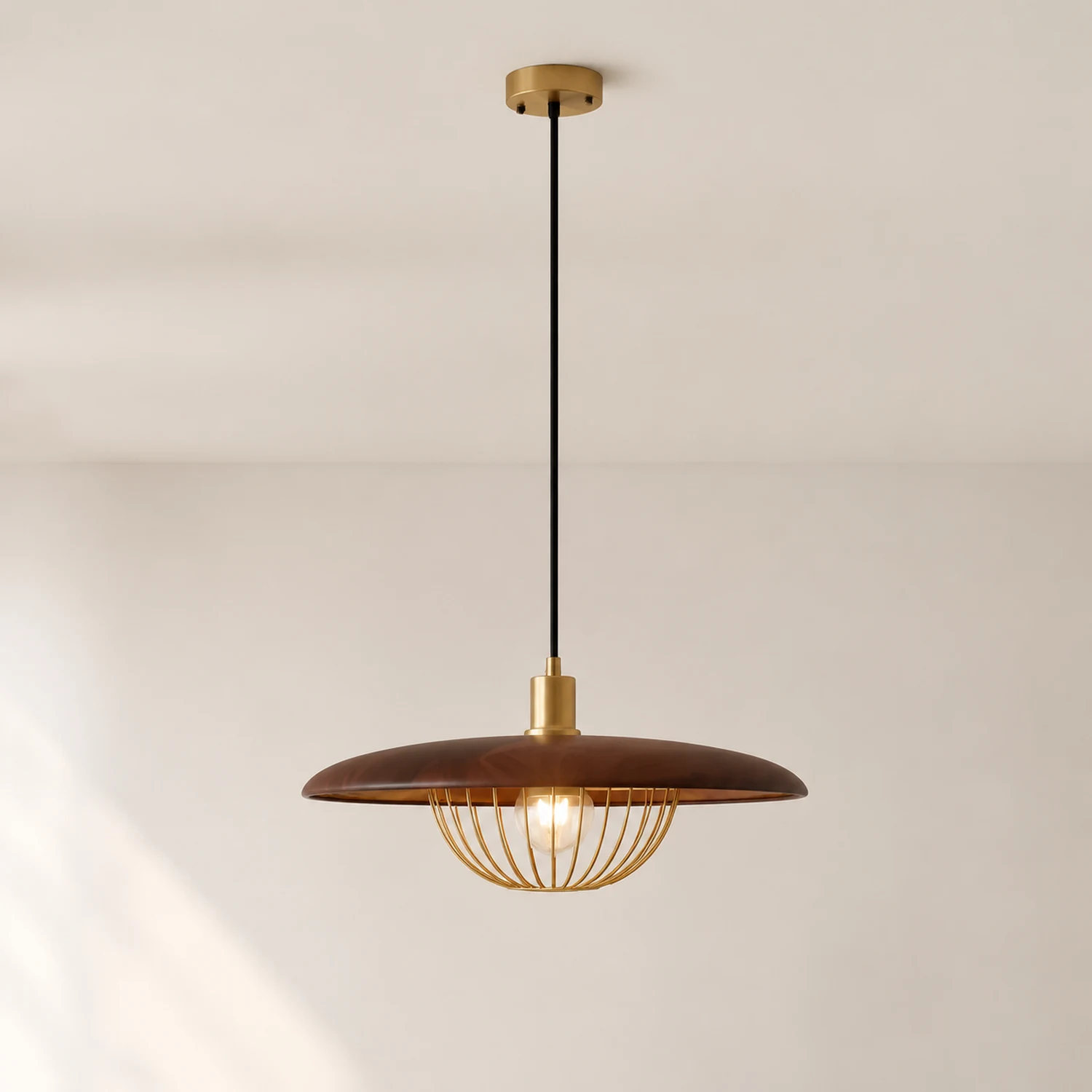 Carins Pendelleuchte 5 Farben, Metall, ∅35/45CM - Lumpaz