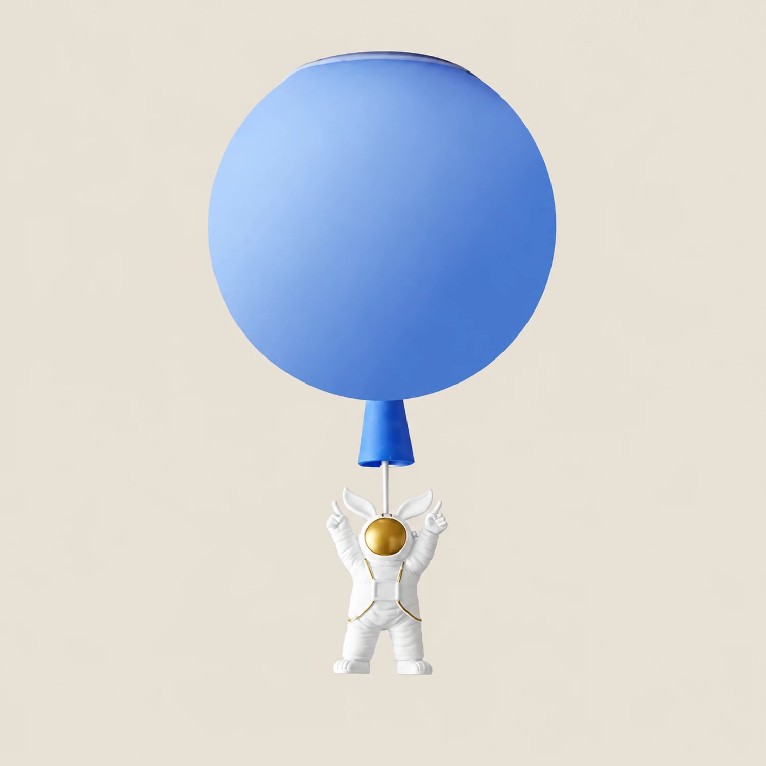 Fateh Astronaut Balloon Flush Mount Deckenleuchte 8 Farben, ∅25/30/35cm - Lumpaz