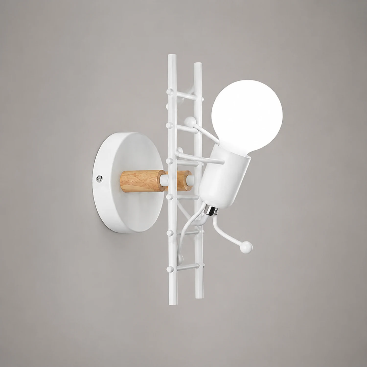 Luxo Retro Iron Man Hänge-Wandleuchte, 3 Farben - Lumpaz