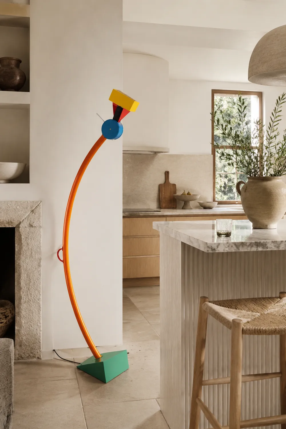 Morandi Bunte Stehleuchte im Lego-Stil - Lumpaz