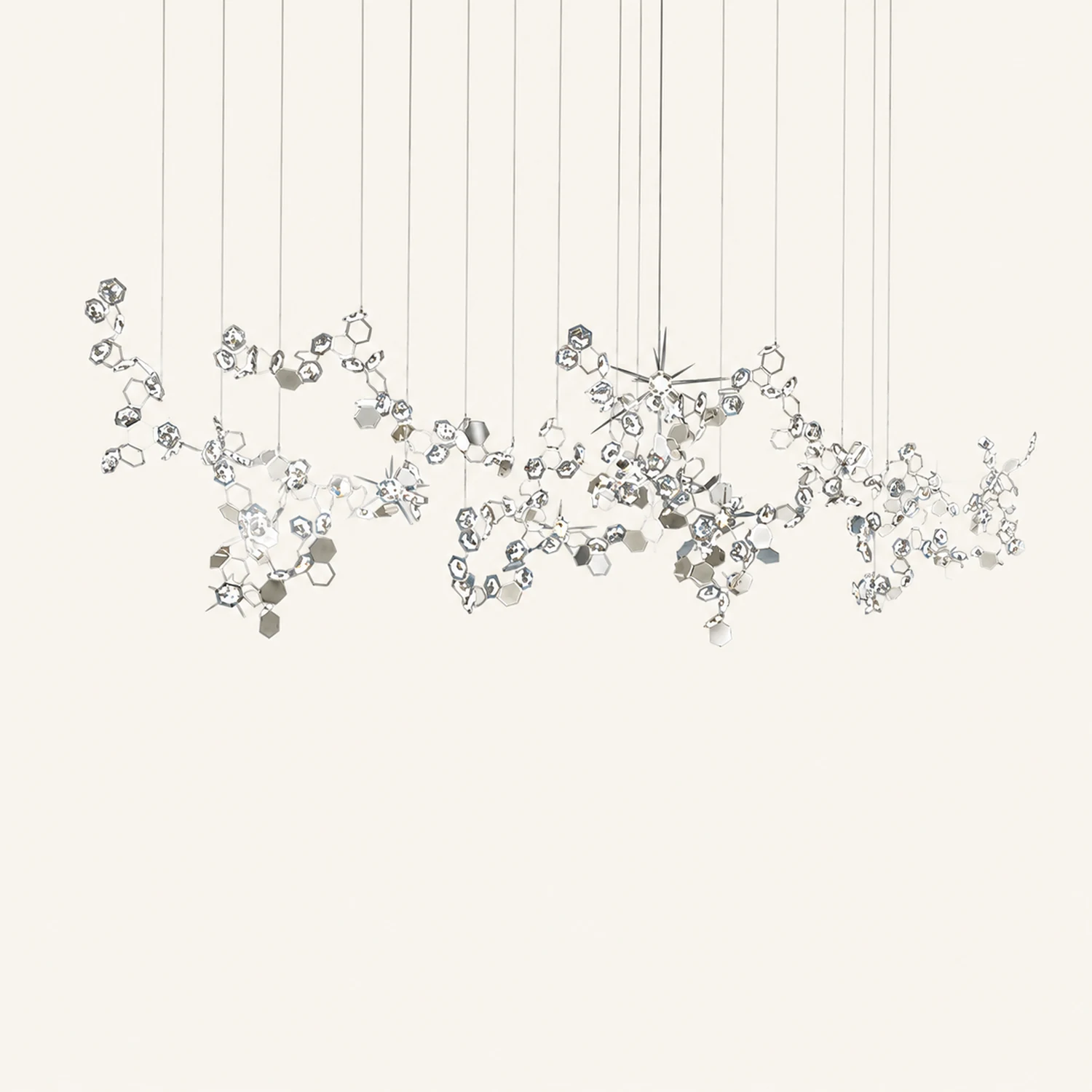 Ophelia Kristall Kronleuchter, 80/100/120cm - Lumpaz