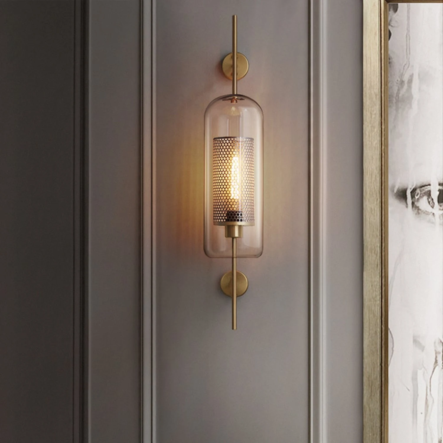 Oneal Wandlampe 2 Farbe & Stil, S/L - Lumpaz