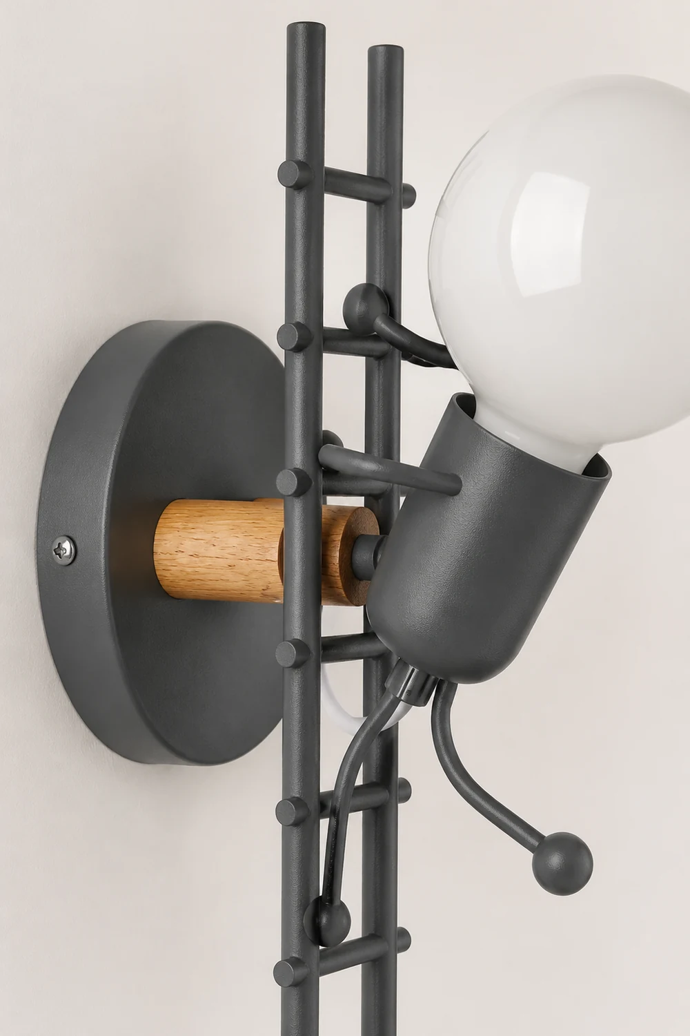 Luxo Retro Iron Man Hänge-Wandleuchte, 3 Farben - Lumpaz