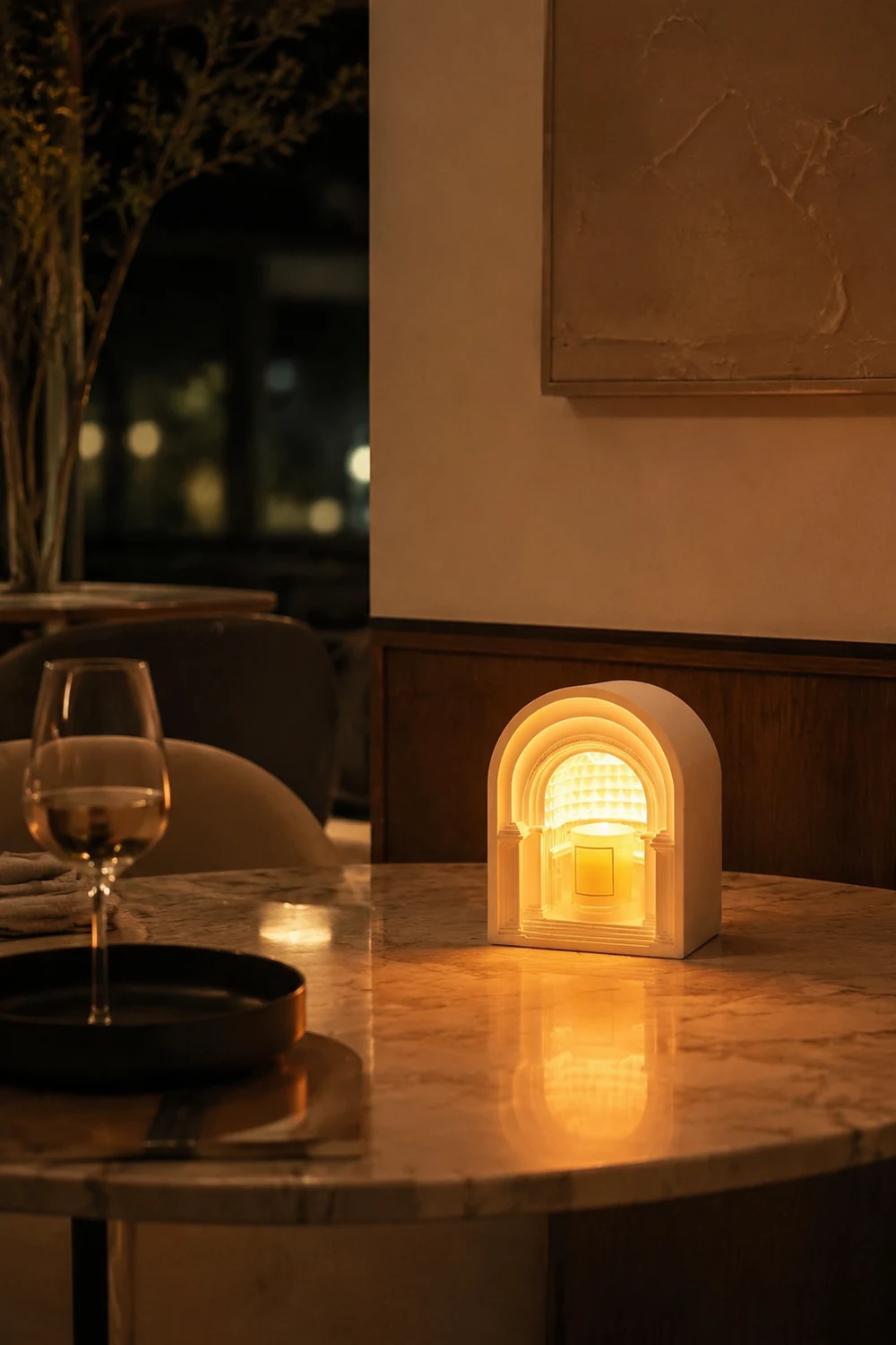 Félicie Aroma-Kerze Schmelzen Tischlampe, 2 Stile - Lumpaz