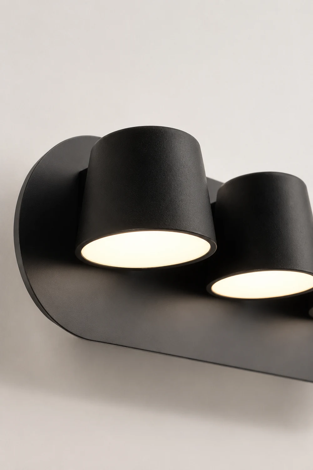 Cooley Metall-Spiegelfront Waschtisch-Wandleuchte, 1/2/3-flammig - Lumpaz