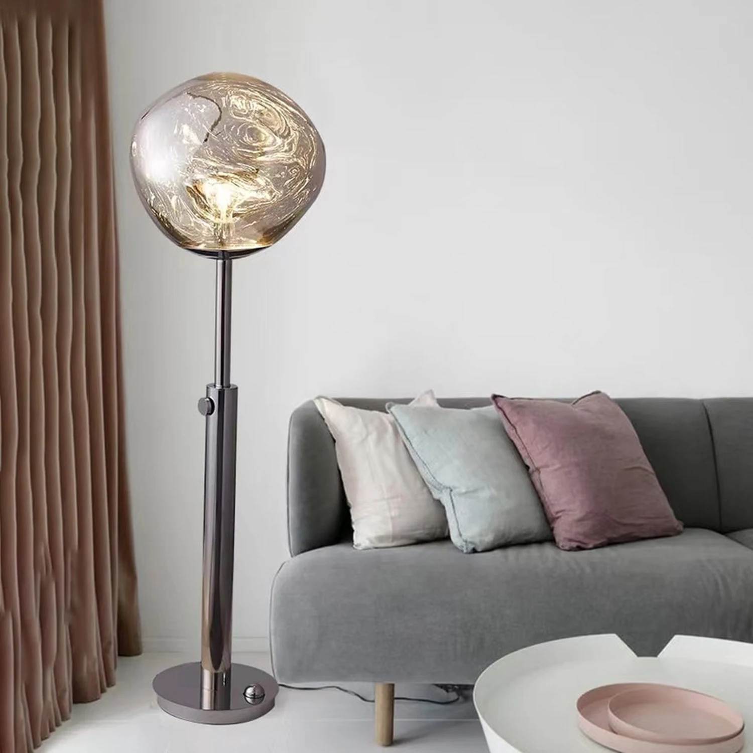 Mirza Stehleuchte, 3 Farben, ∅38CM - Lumpaz