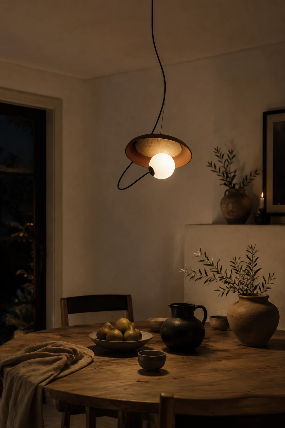 Nordic Creative Metal Bedside Chandelier Pendelleuchte für Schlafzimmer, Esszimmer - Lumpaz