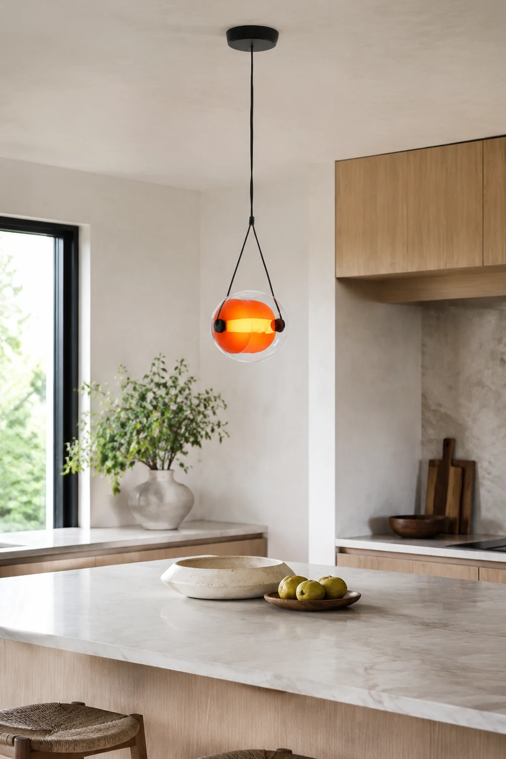 Hailie Pendelleuchte, 6 Farbe, ∅32CM - Lumpaz