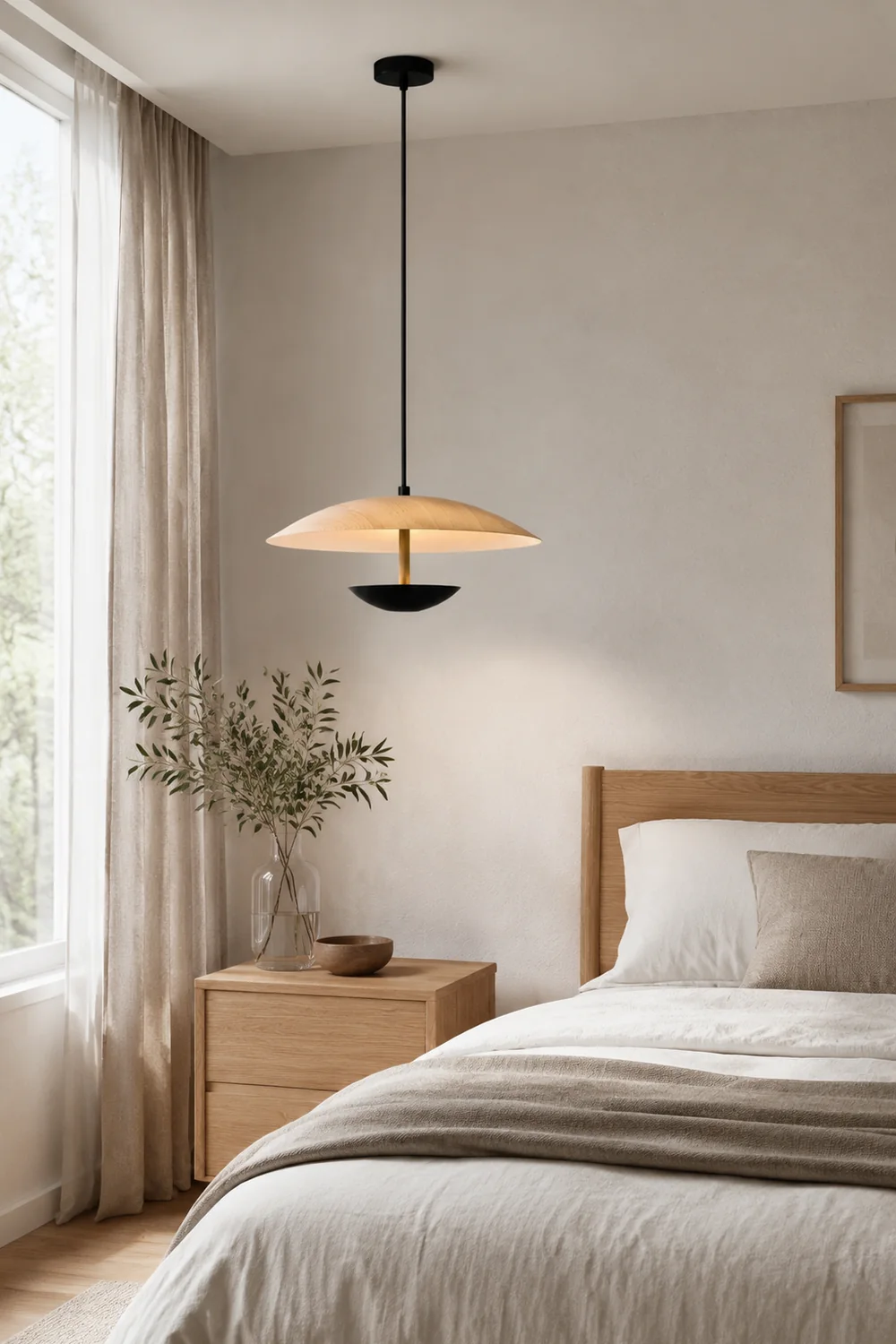 Carins Pendelleuchte 2 Farbe, ∅35/45cm - Lumpaz