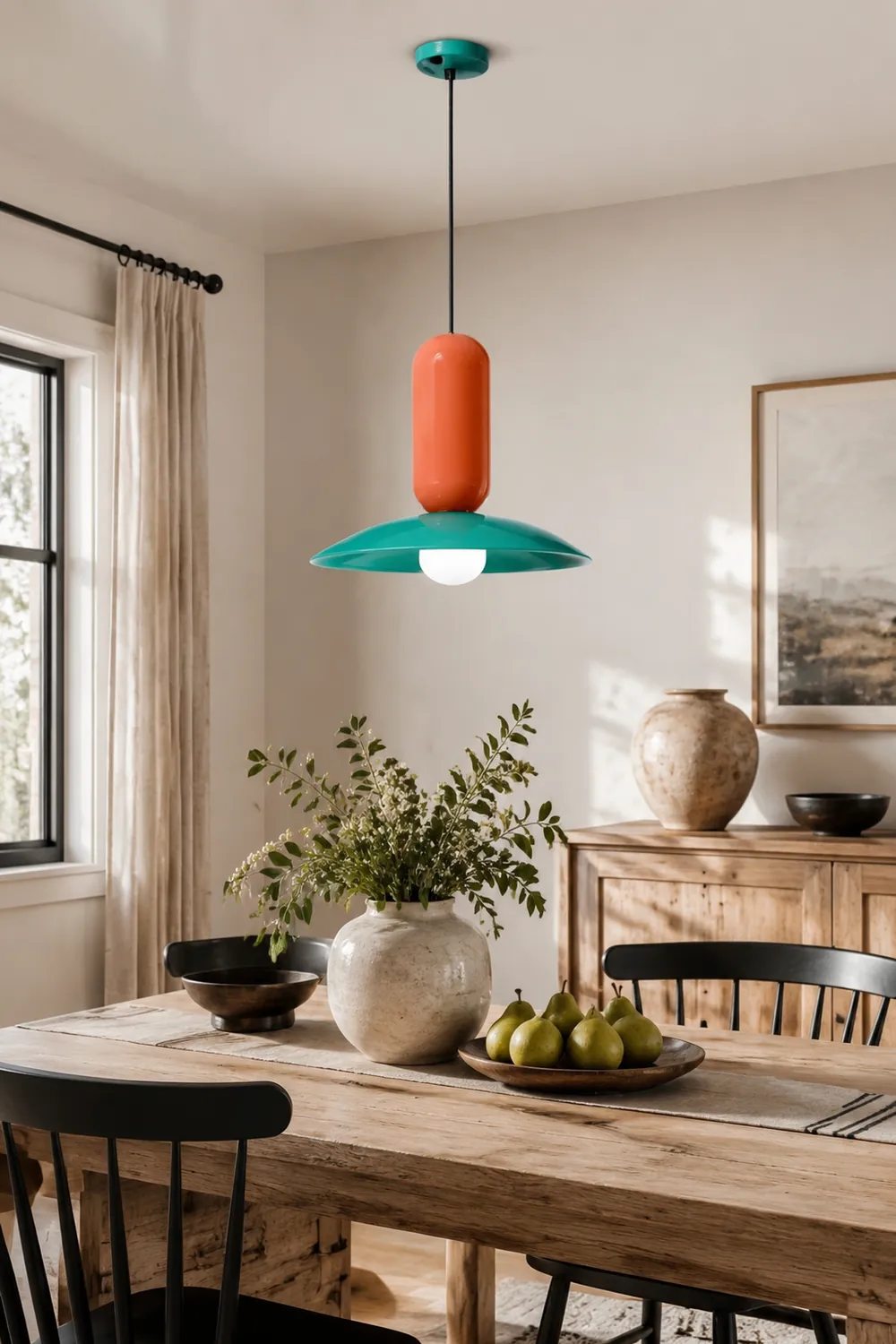 Morandi Bunte Pendelleuchte, 3 Farben, ∅30/40CM - Lumpaz
