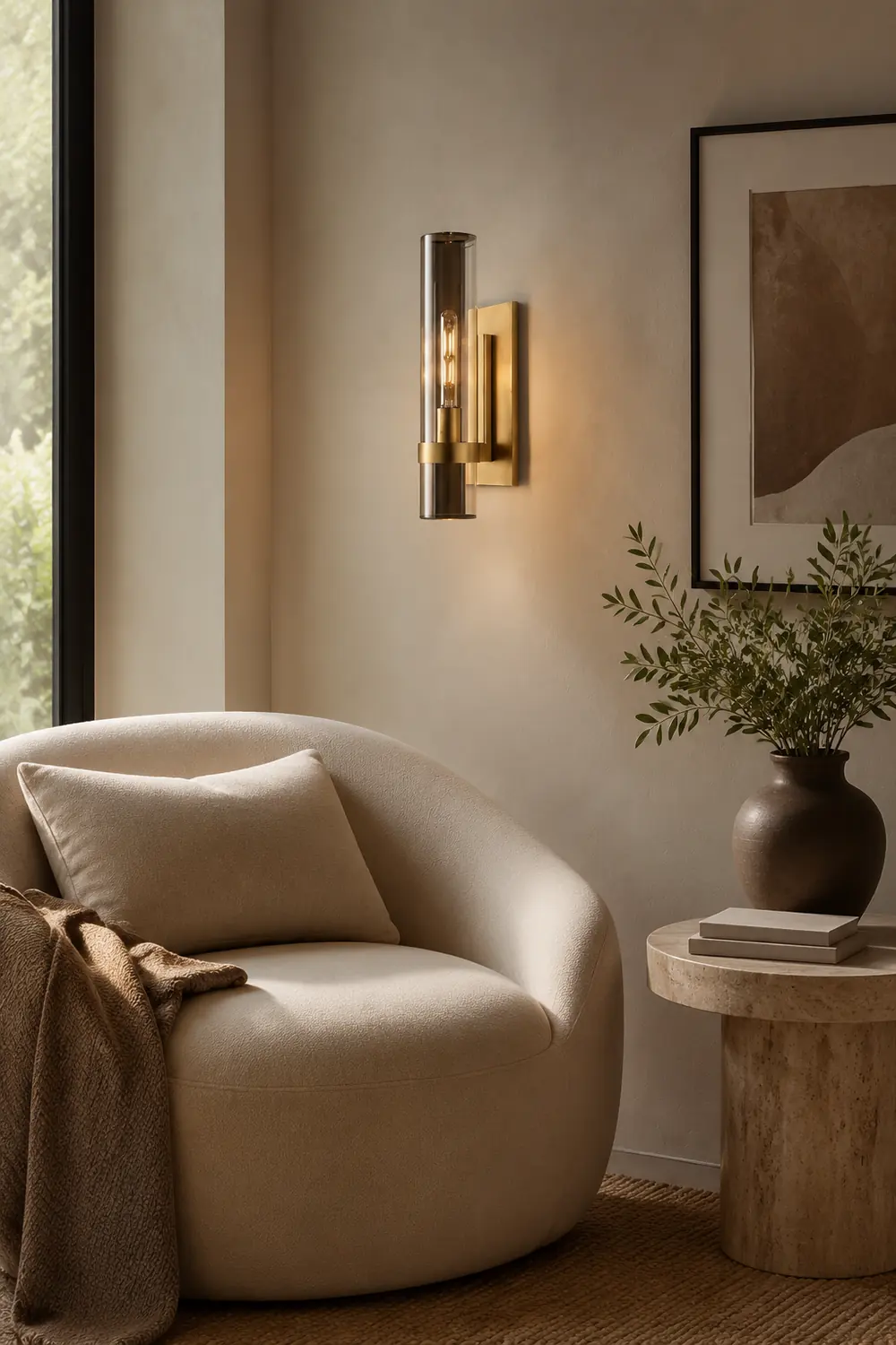 Leigh Wandlampe 3 Farbe - Lumpaz