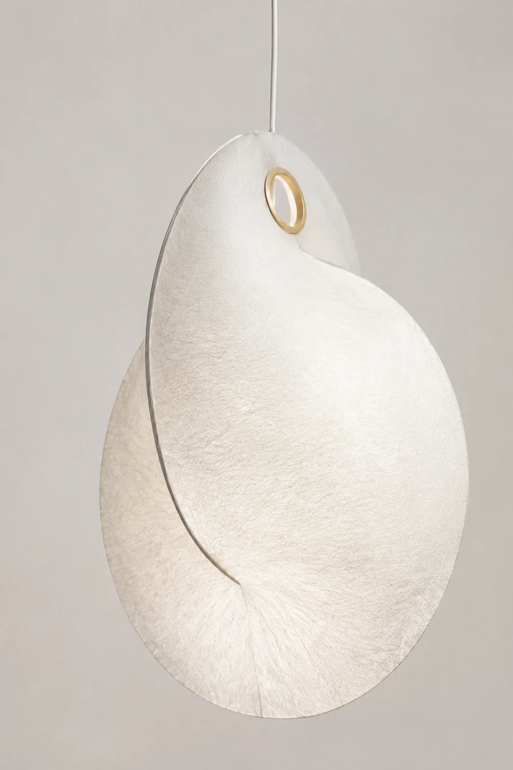 Renée Pendelleuchte,Kunstseide, ∅50CM - Lumpaz