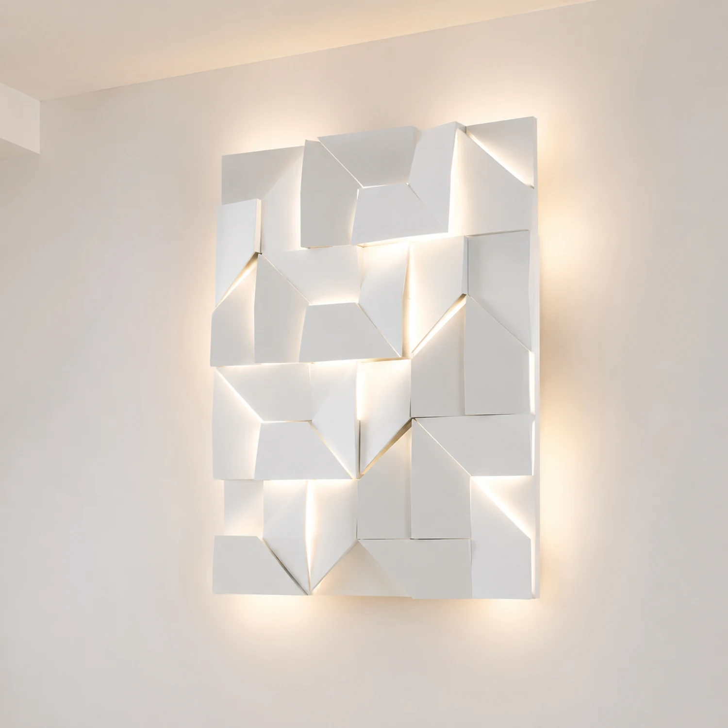 Eveline Reflexion Wandleuchte, 3 Farbtemperatur umschaltbar - Lumpaz