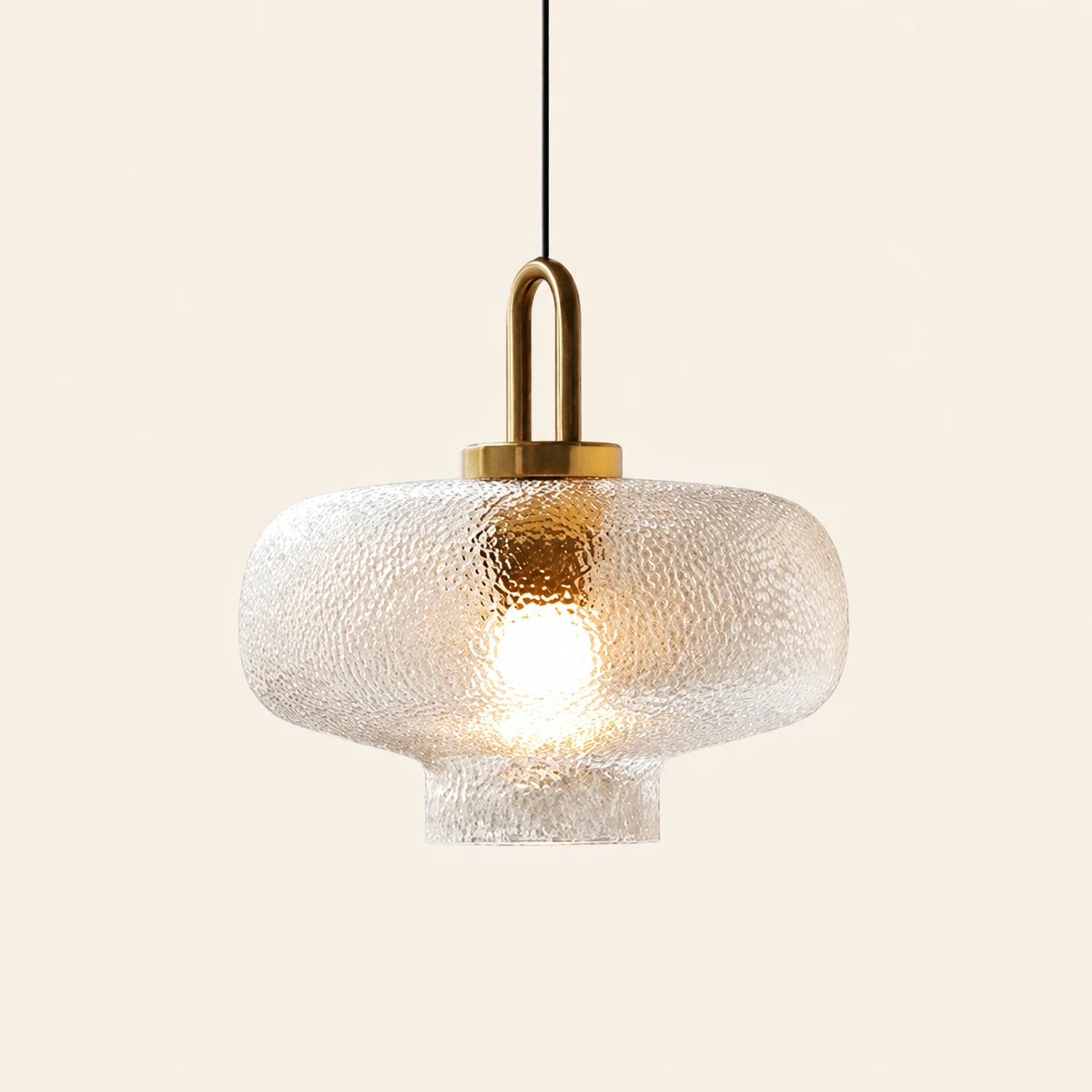 Hailie Pendelleuchte aus mattiertem Glas, ∅26/18/22CM - Lumpaz