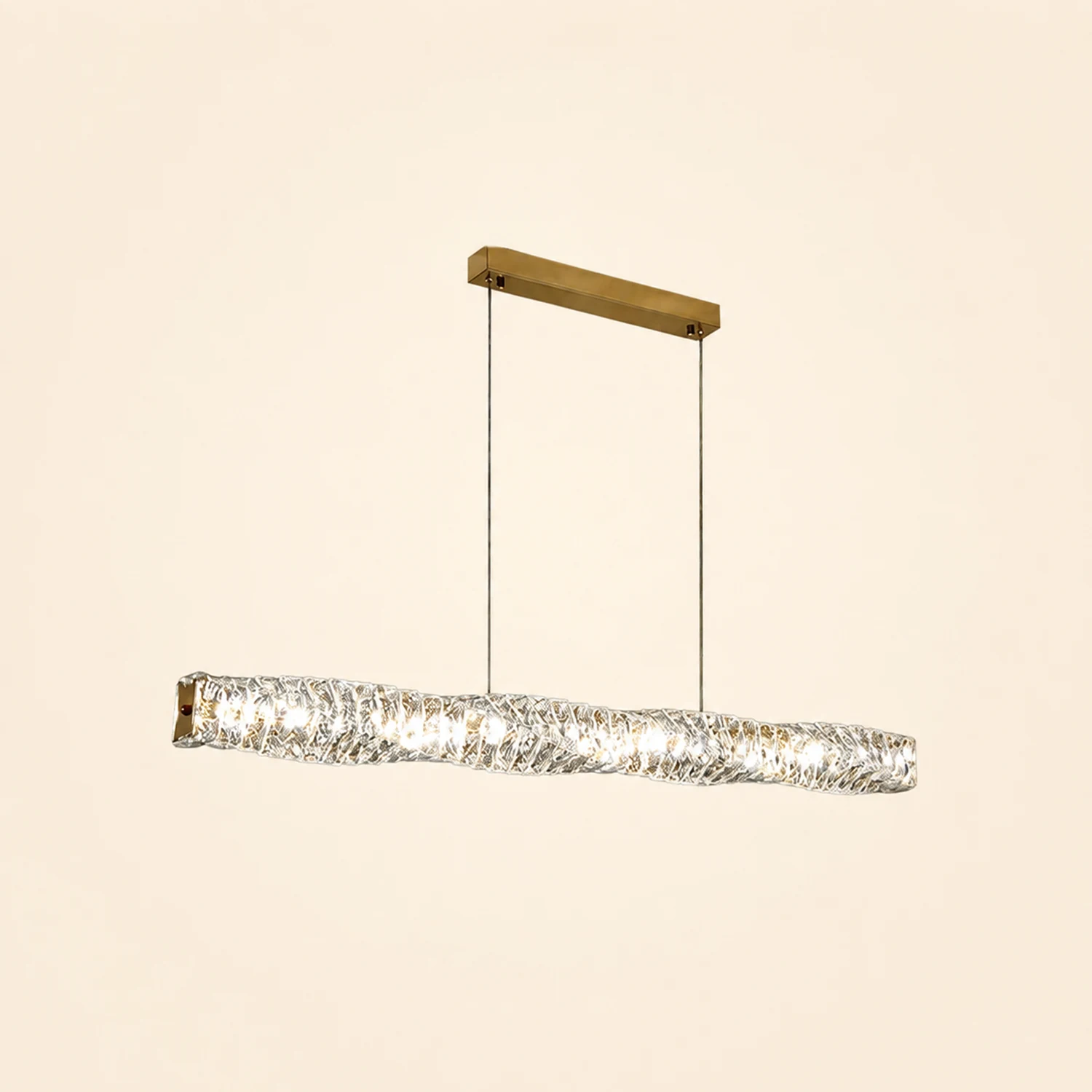 Kristy Pendelleuchte Farbtemperatur umschaltbar, 100/120/150cm - Lumpaz