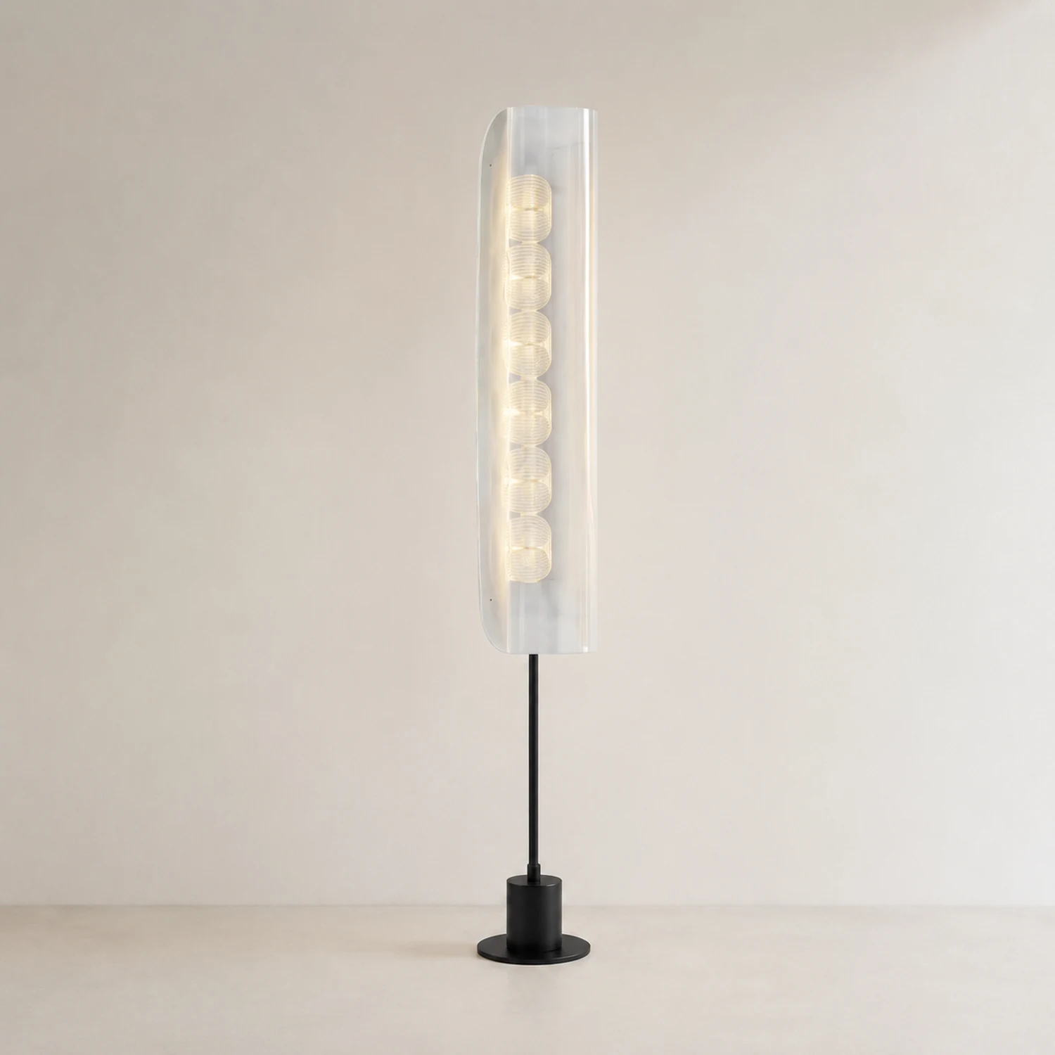 Salgado Stehleuchte, Metall & PVC - Lumpaz