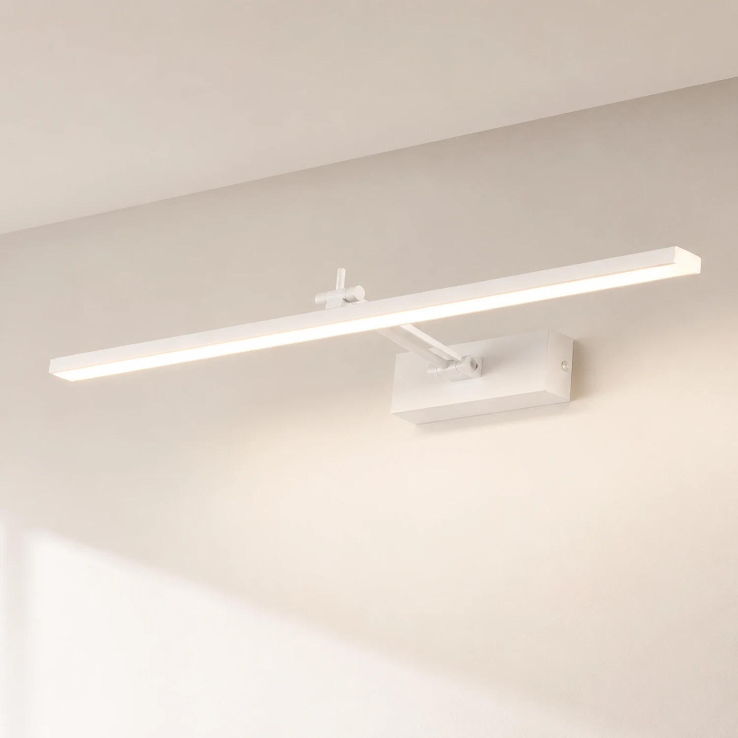 Edge Spiegelfront Waschtisch-Wandleuchte, 2 Farbe, L40/50/60/70CM - Lumpaz