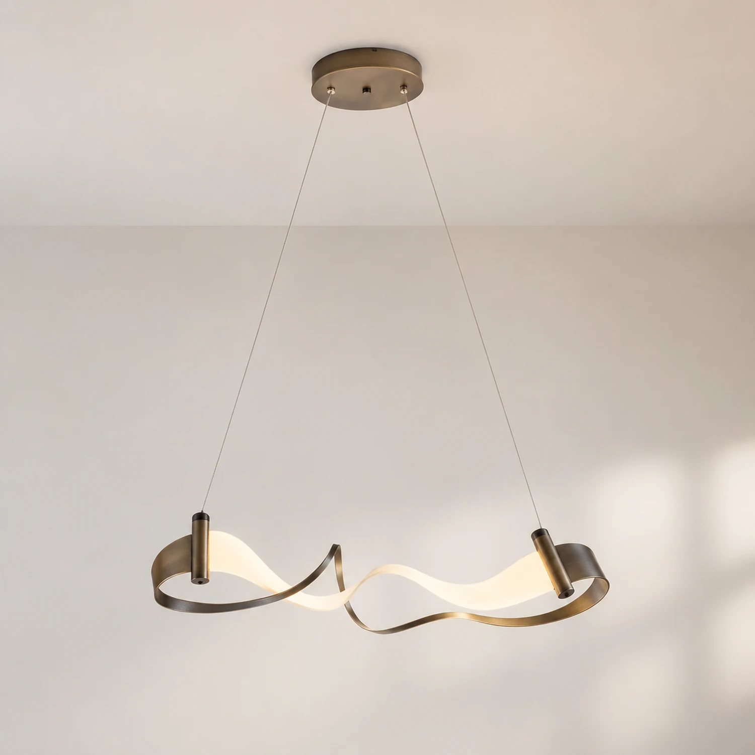 Pendelleuchte, Metall, ∅60/80/120CM - Lumpaz