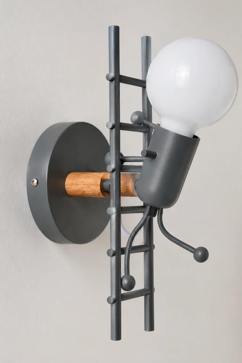 Luxo Retro Iron Man Hänge-Wandleuchte, 3 Farben - Lumpaz