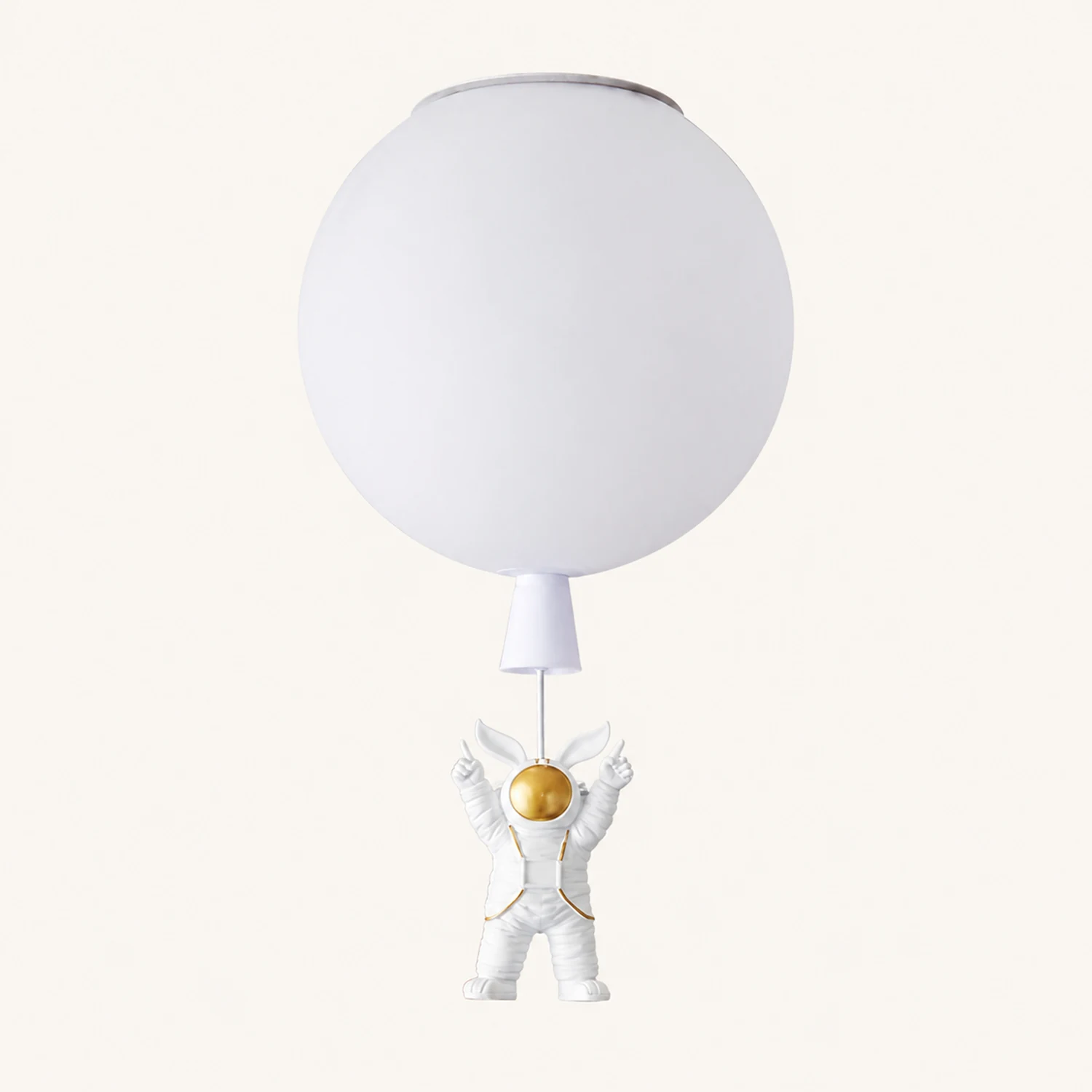 Fateh Astronaut Balloon Flush Mount Deckenleuchte 8 Farben, ∅25/30/35cm - Lumpaz