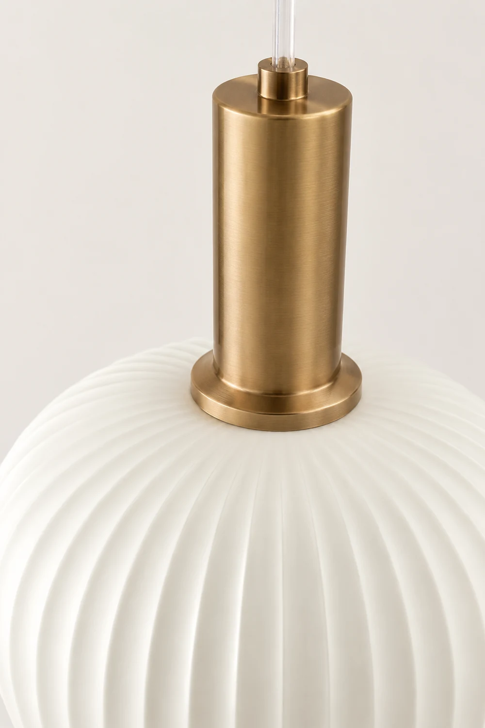Hailie Glas-Pendelleuchte, 3 Stile, ∅30/20/13CM - Lumpaz