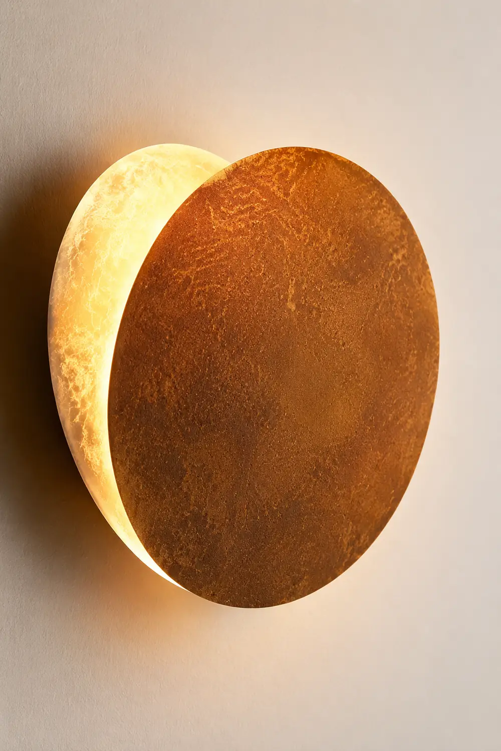 Nordische Mond Eclipse Kreative Wandleuchte für Wohnzimmer & Schlafzimmer - Lumpaz