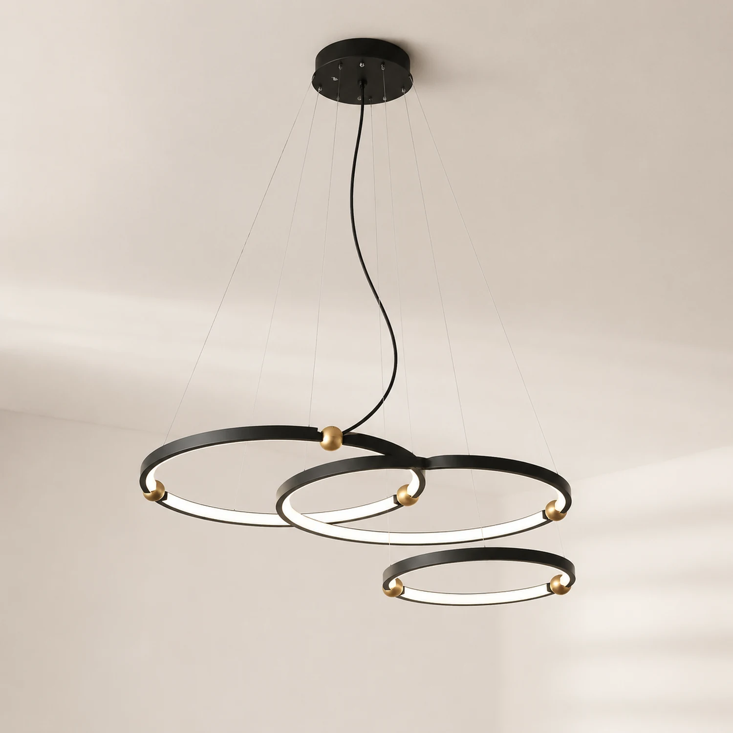 Arisha Pendelleuchte, 2/3 Ring - Lumpaz