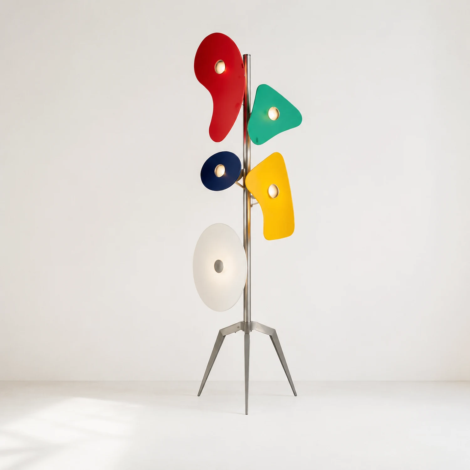 Morandi Bunte Stehlampe, ABS & Metall - Lumpaz