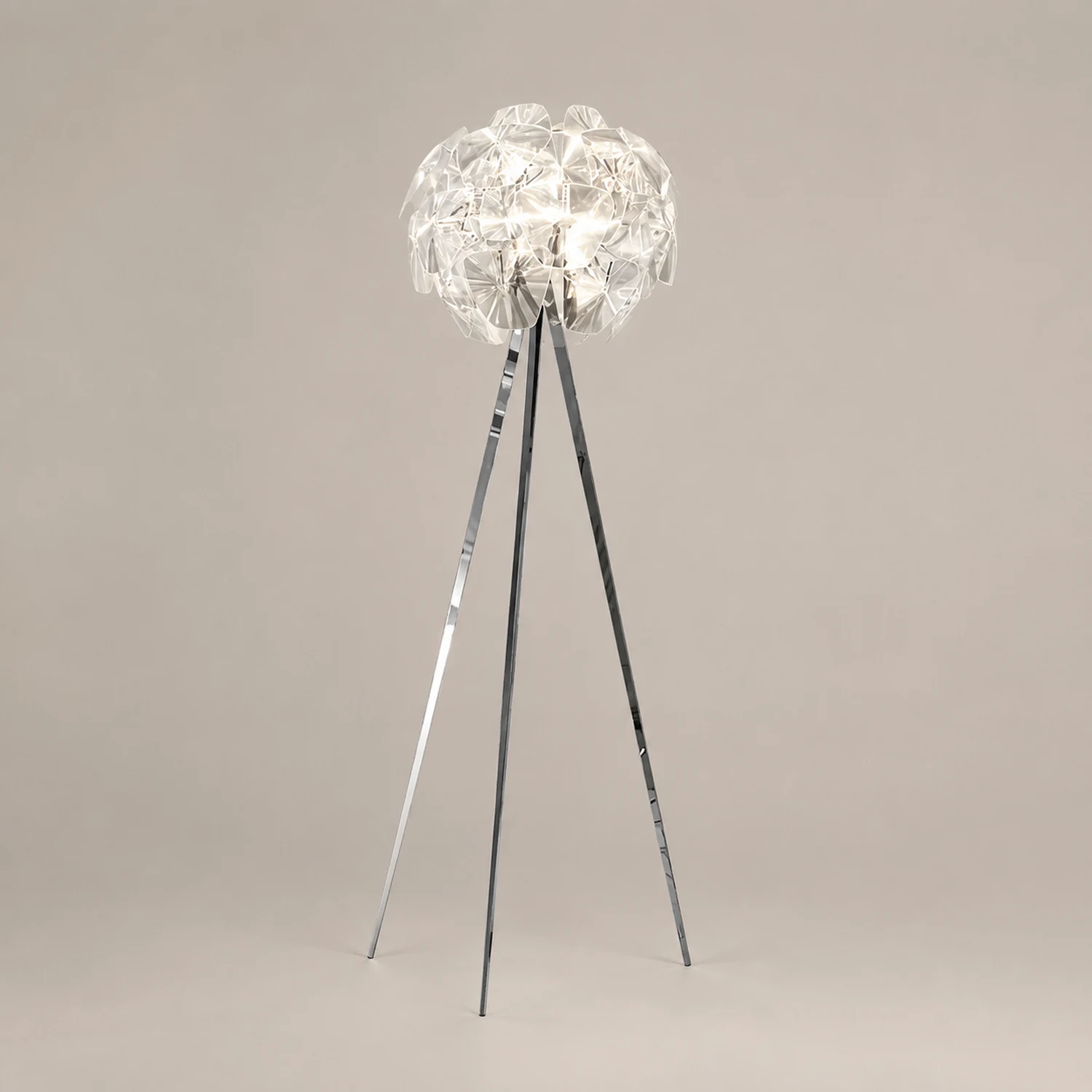 Bella Blume Stehleuchte, Metall & Acryl - Lumpaz