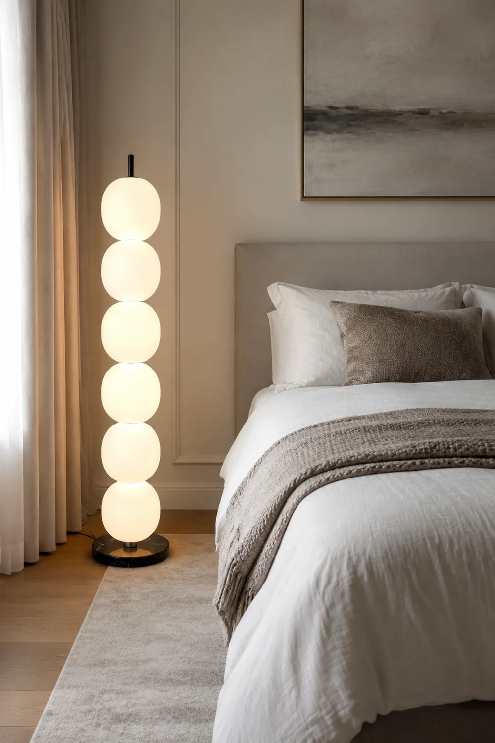 Valentina Floor Lamp, 5 Buds - Lumpaz