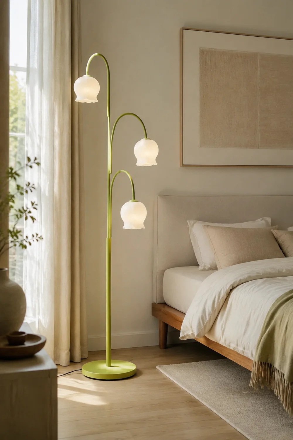 Lily Stehlampe, Metall, 150CM Lang - Lumpaz