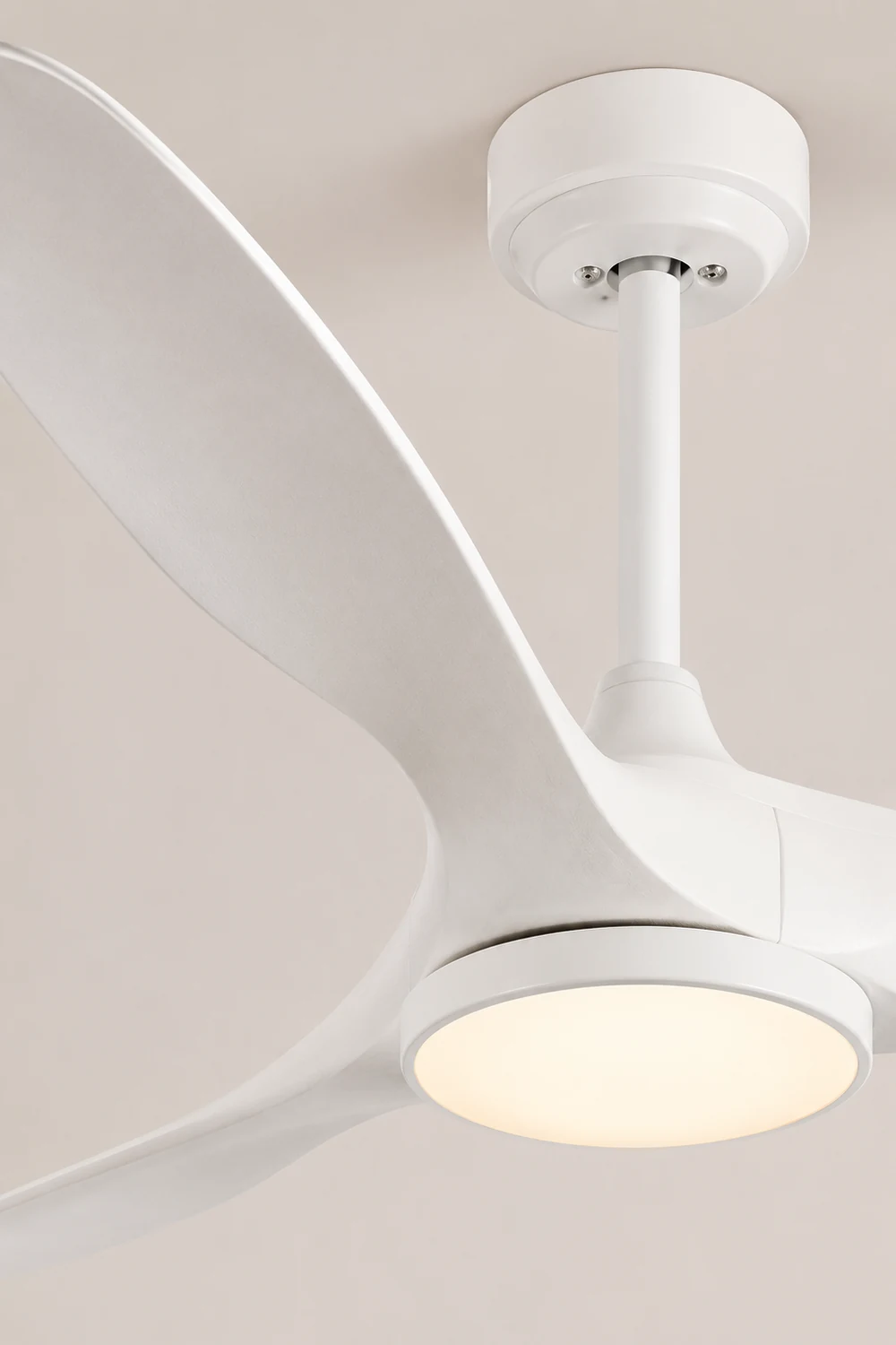 Garner 3-Blatt-Deckenventilator mit Beleuchtung, 3 Farbe, ∅132CM - Lumpaz