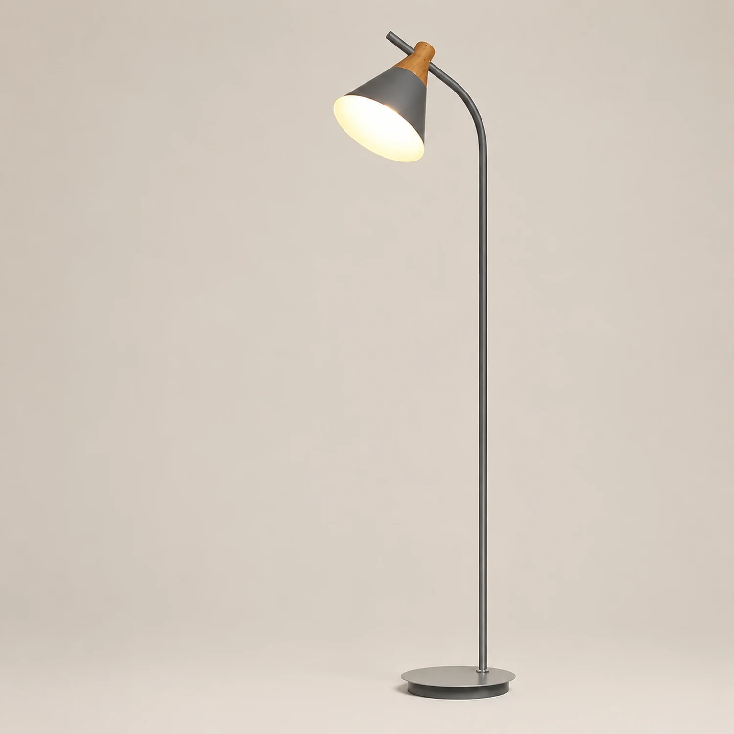 Morandi Stehleuchte, Metall, 3 Farben, 150CM Lang - Lumpaz