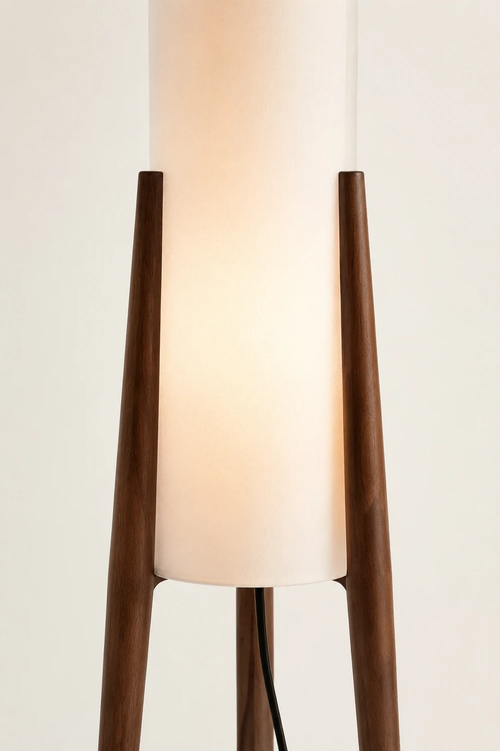 Ozawa Geometrisch Stativ Stehleuchte, Holz, 126CM Lang - Lumpaz