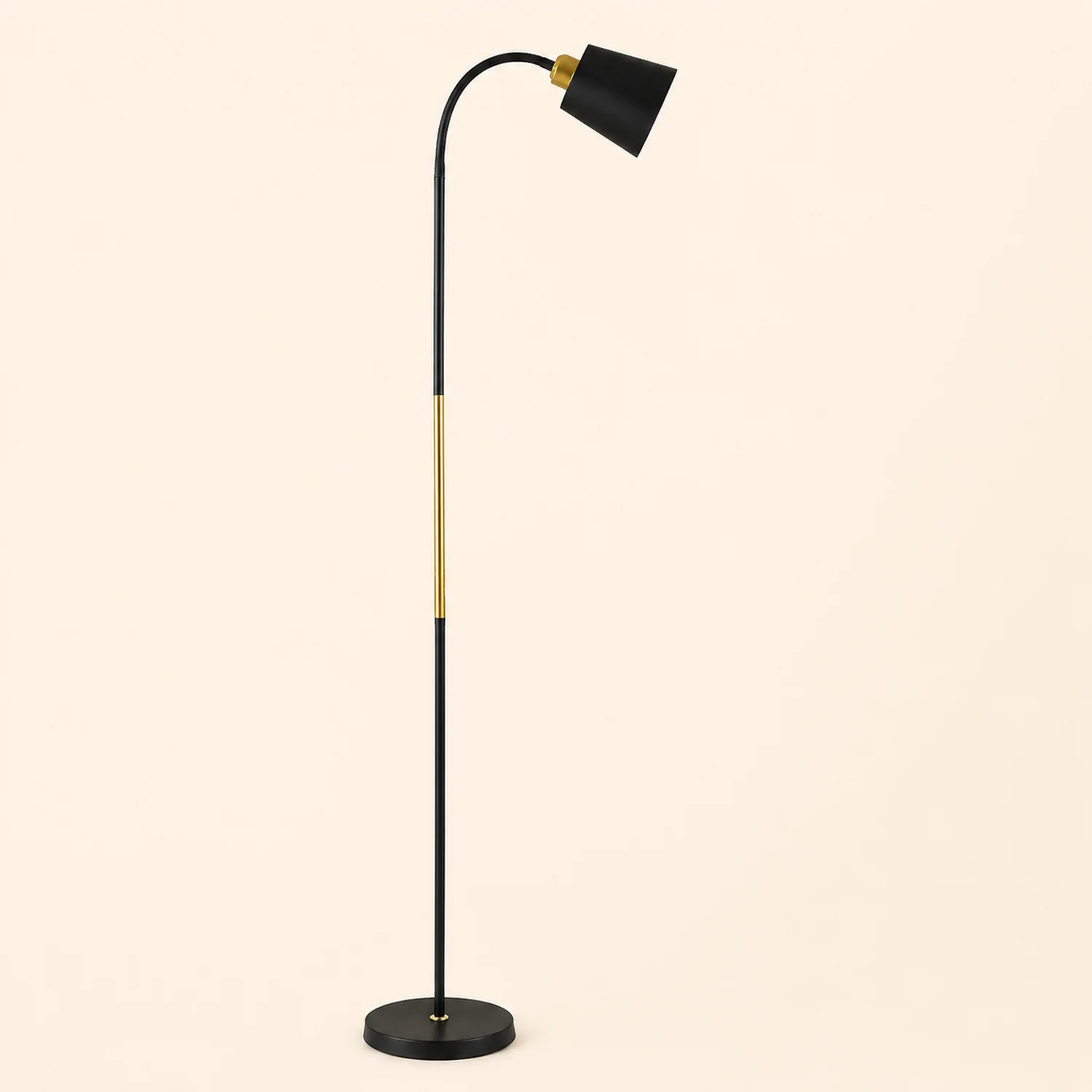 Morandi Geometrische Stehleuchte, Metall, 2 Farben, 145CM Lang - Lumpaz