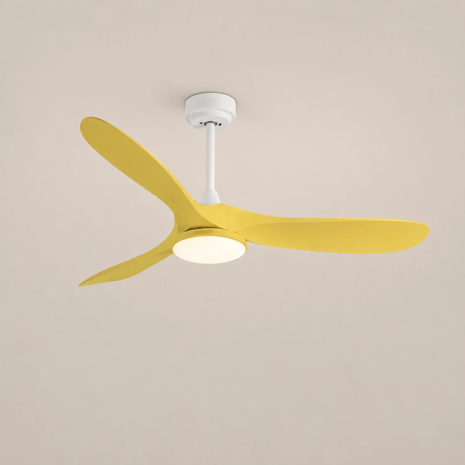 Garner 3-Blatt-Deckenventilator mit Beleuchtung, 3 Farbe, ∅132CM - Lumpaz