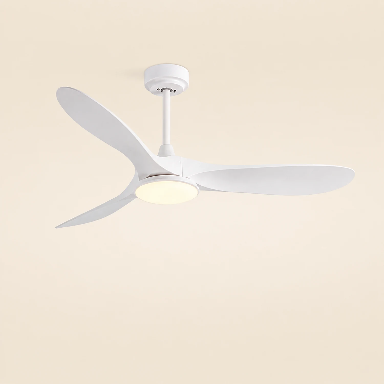 Garner 3-Blatt-Deckenventilator mit Beleuchtung, 3 Farbe, ∅132CM - Lumpaz