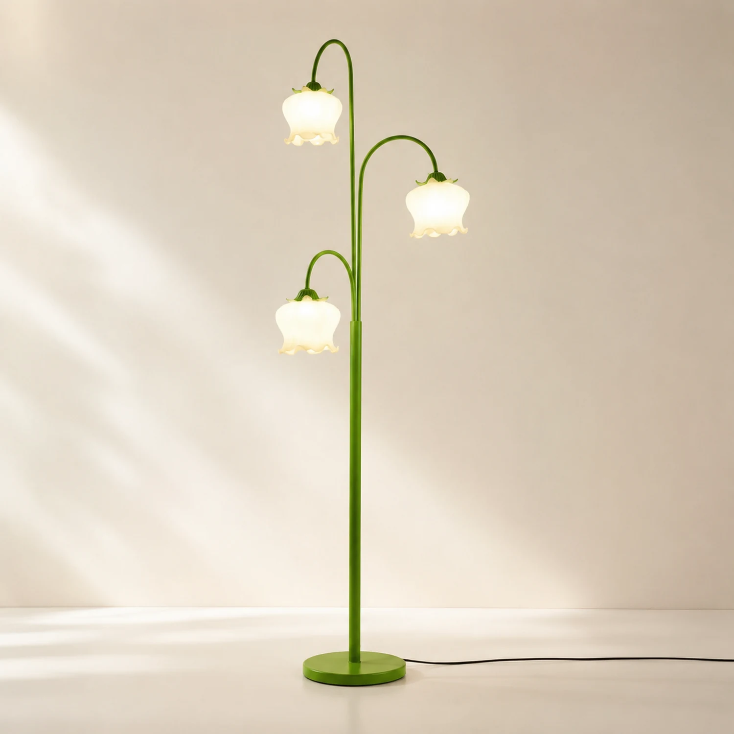Lily Stehleuchte, Metall, 3-flammig, 160CM Lang - Lumpaz