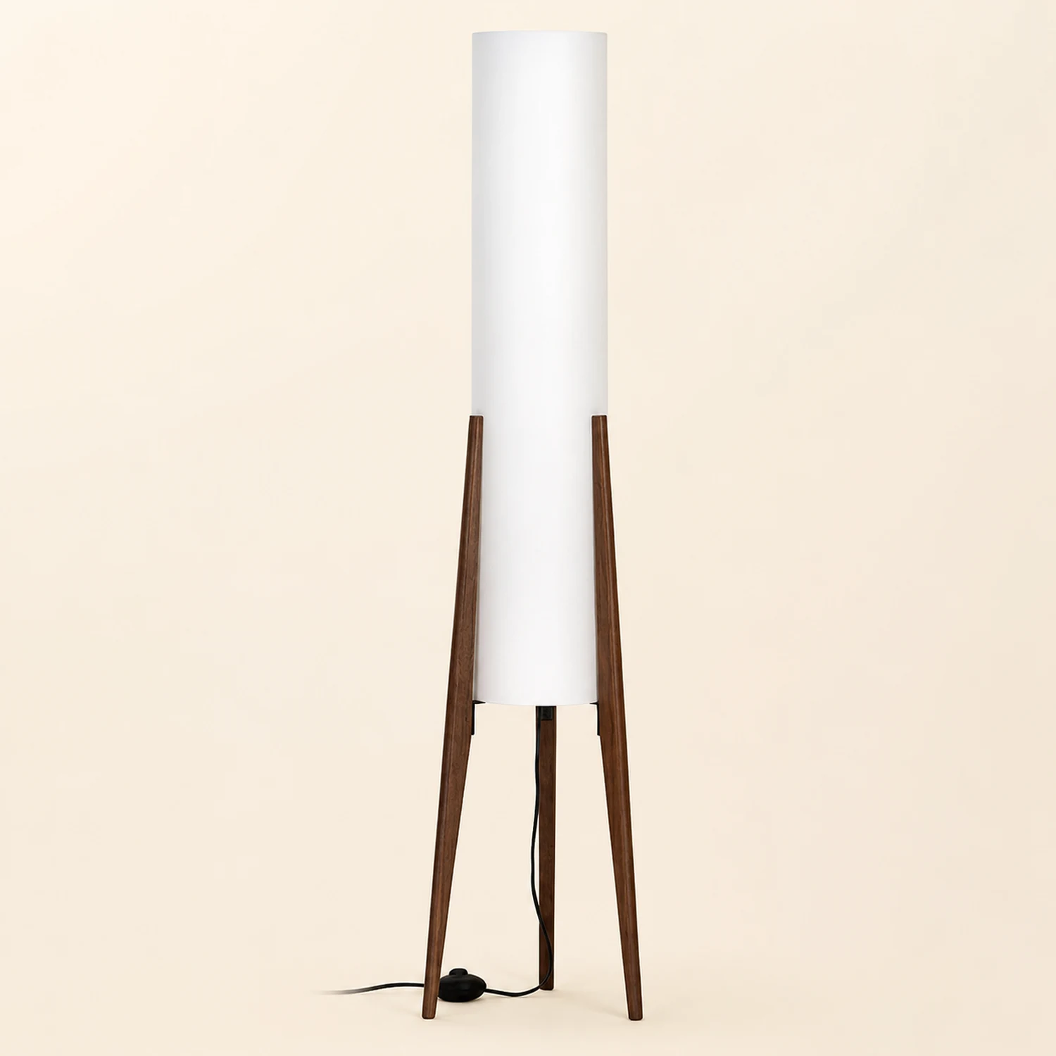 Ozawa Geometrisch Stativ Stehleuchte, Holz, 126CM Lang - Lumpaz