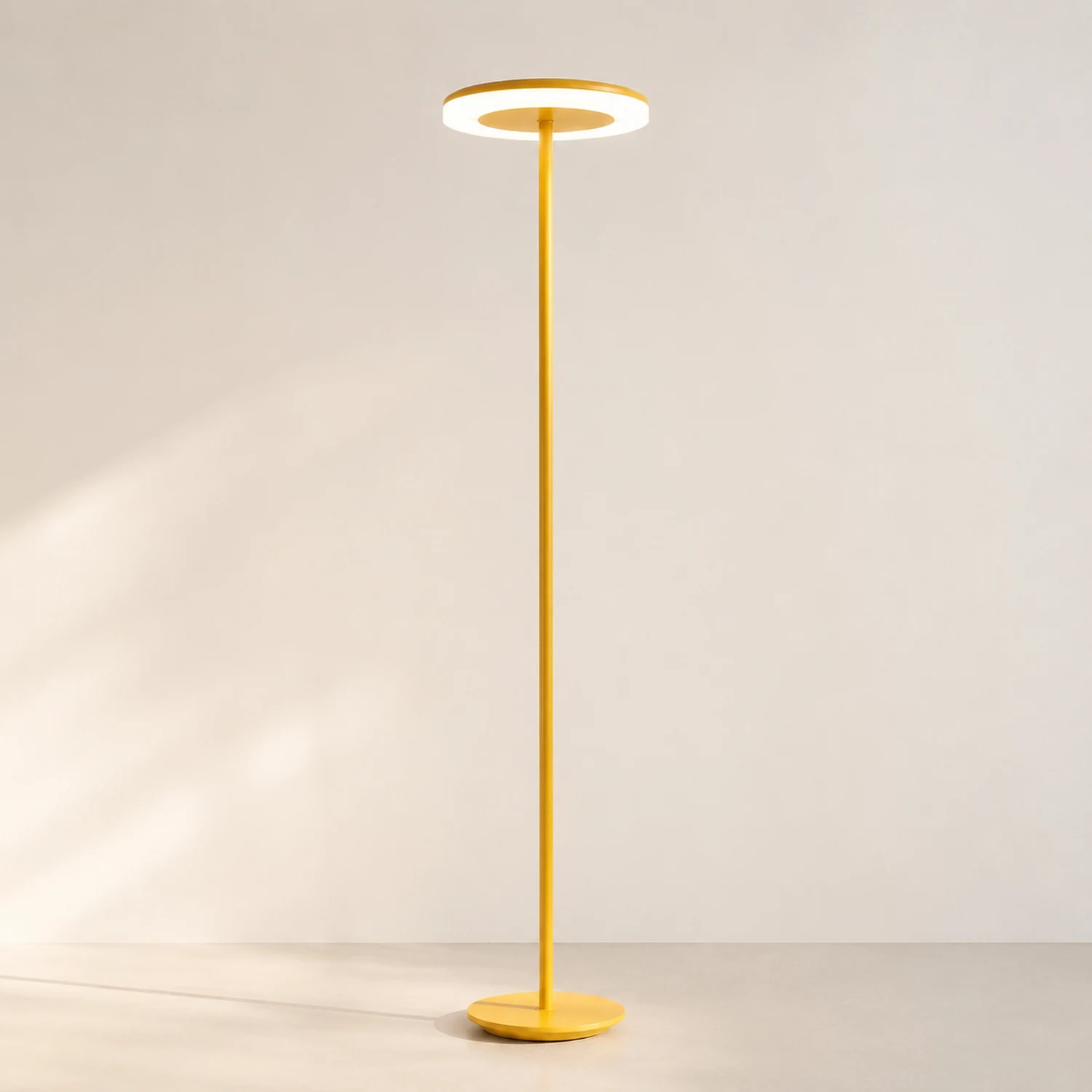Morandi Scheibe Stehleuchte, Metall, 4 Farben, 146CM Lang - Lumpaz