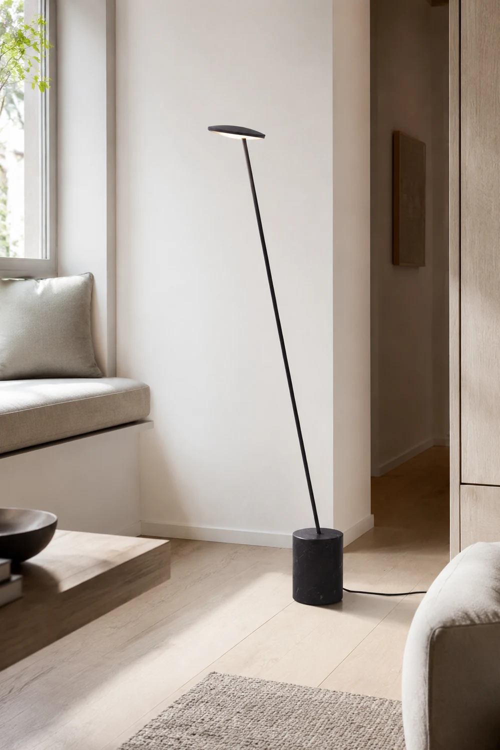 Valentina Geometrische Stehlampe, 2 Farben, 119CM Lang - Lumpaz