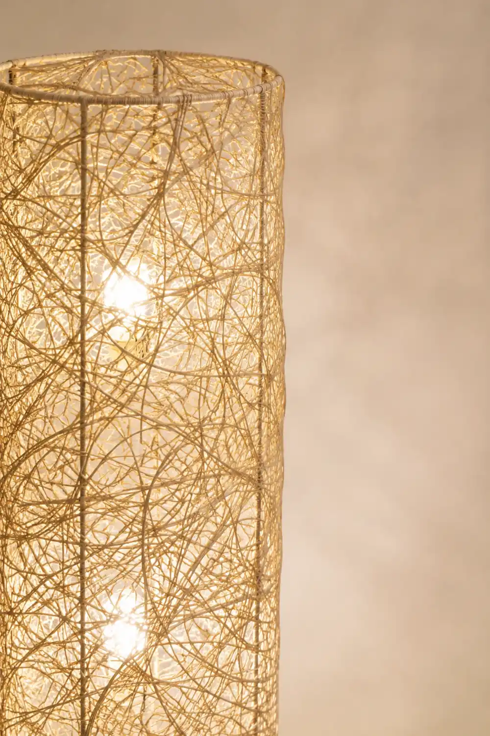 Ritta Blüten Verzweigung Stehleuchte, Rattan, 3 Stile - Lumpaz