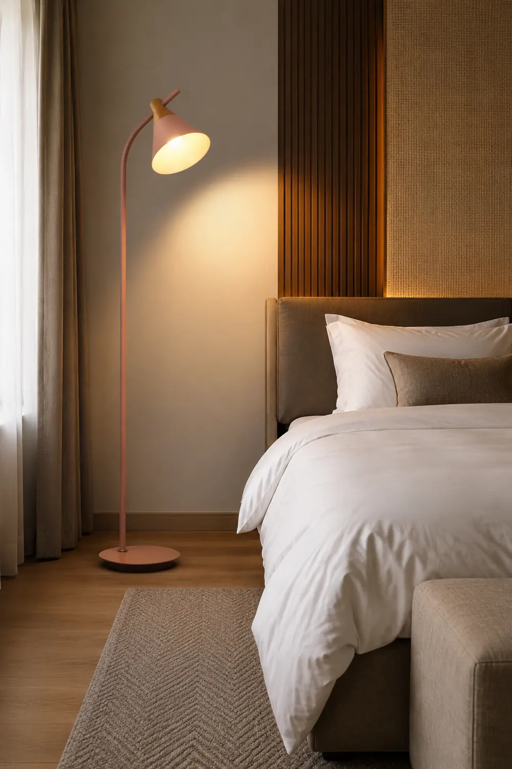 Morandi Stehleuchte, Metall, 3 Farben, 150CM Lang - Lumpaz